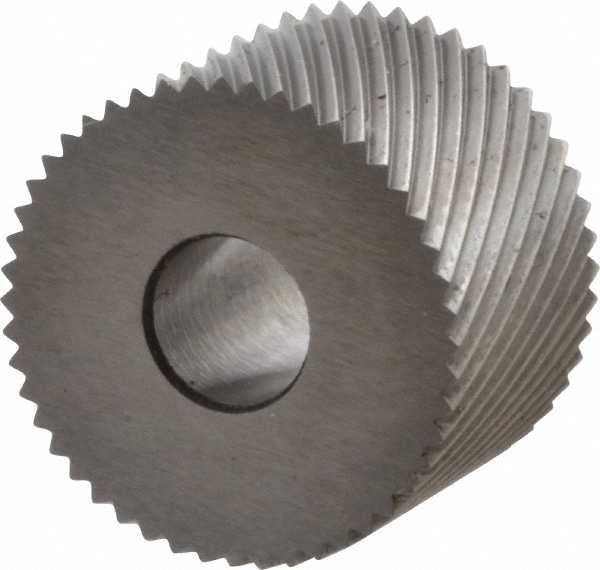 Made in USA KRL-064 Standard Knurl Wheel: 3/4" Dia, 80 ° Tooth Angle, Diagonal, High Speed Steel Image