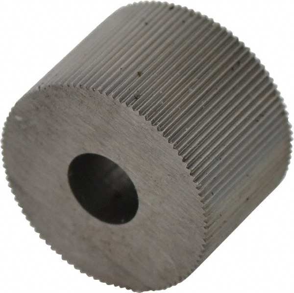 Made in USA KRS-128 Standard Knurl Wheel: 3/4" Dia, 80 ° Tooth Angle, Straight, High Speed Steel Image