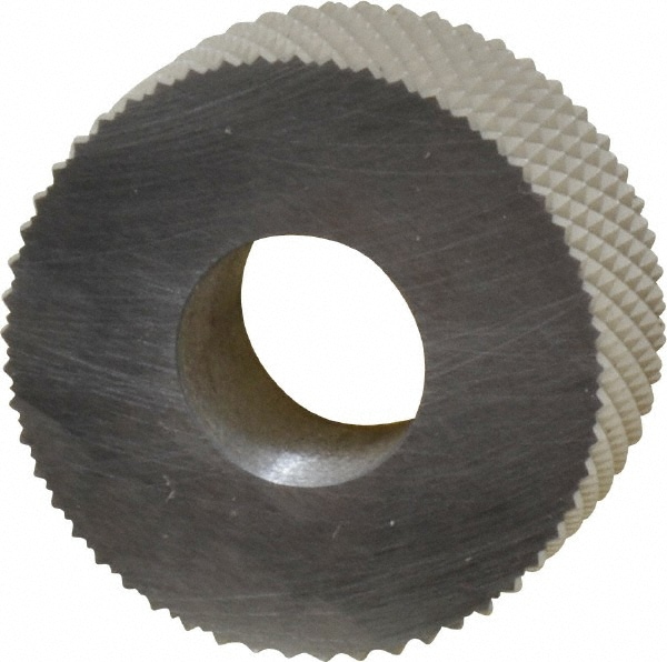 Made in USA PHM-216 Standard Knurl Wheel: 1-1/4" Dia, 90 ° Tooth Angle, 16 TPI, Diamond, High Speed Steel Image