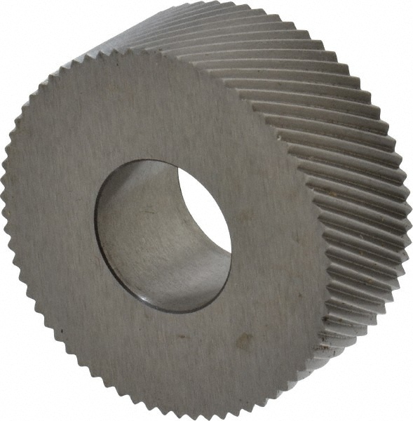 Made in USA PHR-220 Standard Knurl Wheel: 1-1/4" Dia, 90 ° Tooth Angle, 20 TPI, Diagonal, High Speed Steel Image