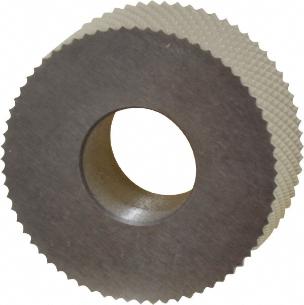 Made in USA PHM-220 Standard Knurl Wheel: 1-1/4" Dia, 90 ° Tooth Angle, 20 TPI, Diamond, High Speed Steel Image