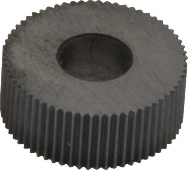 Made in USA EPS-128 Standard Knurl Wheel: 1/2" Dia, 80 ° Tooth Angle, Straight, High Speed Steel Image