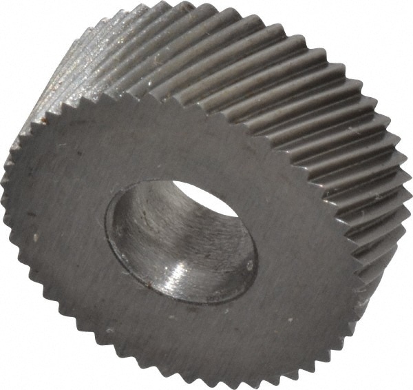 Made in USA EPR-096 Standard Knurl Wheel: 1/2" Dia, 80 ° Tooth Angle, Diagonal, High Speed Steel Image