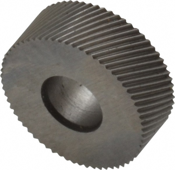 Made in USA EPR-128 Standard Knurl Wheel: 1/2" Dia, 80 ° Tooth Angle, Diagonal, High Speed Steel Image