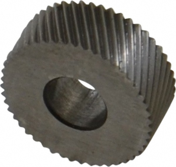 Made in USA EPL-096 Standard Knurl Wheel: 1/2" Dia, 80 ° Tooth Angle, Diagonal, High Speed Steel Image