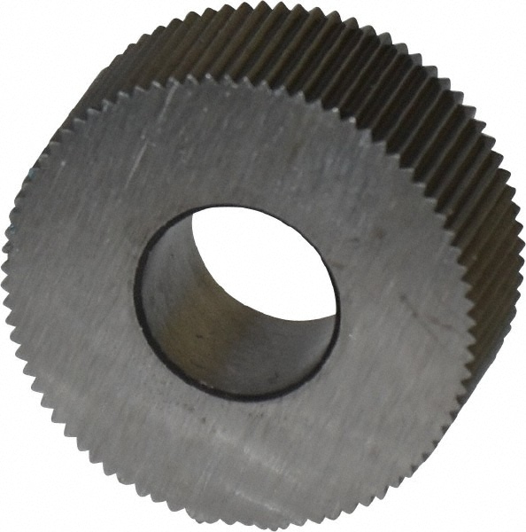 Made in USA GKS-128 Standard Knurl Wheel: 5/8" Dia, 80 ° Tooth Angle, Straight, High Speed Steel Image