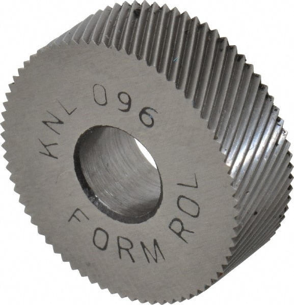 Made in USA KNL-096 Standard Knurl Wheel: 3/4" Dia, 80 ° Tooth Angle, Diagonal, High Speed Steel Image