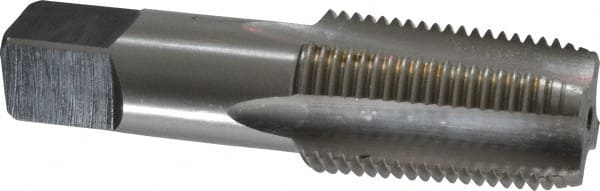 Reiff & Nestor 47080 British Standard Pipe Tap: 1/2-14 BSPT, Bottoming Chamfer, 4 Flutes 