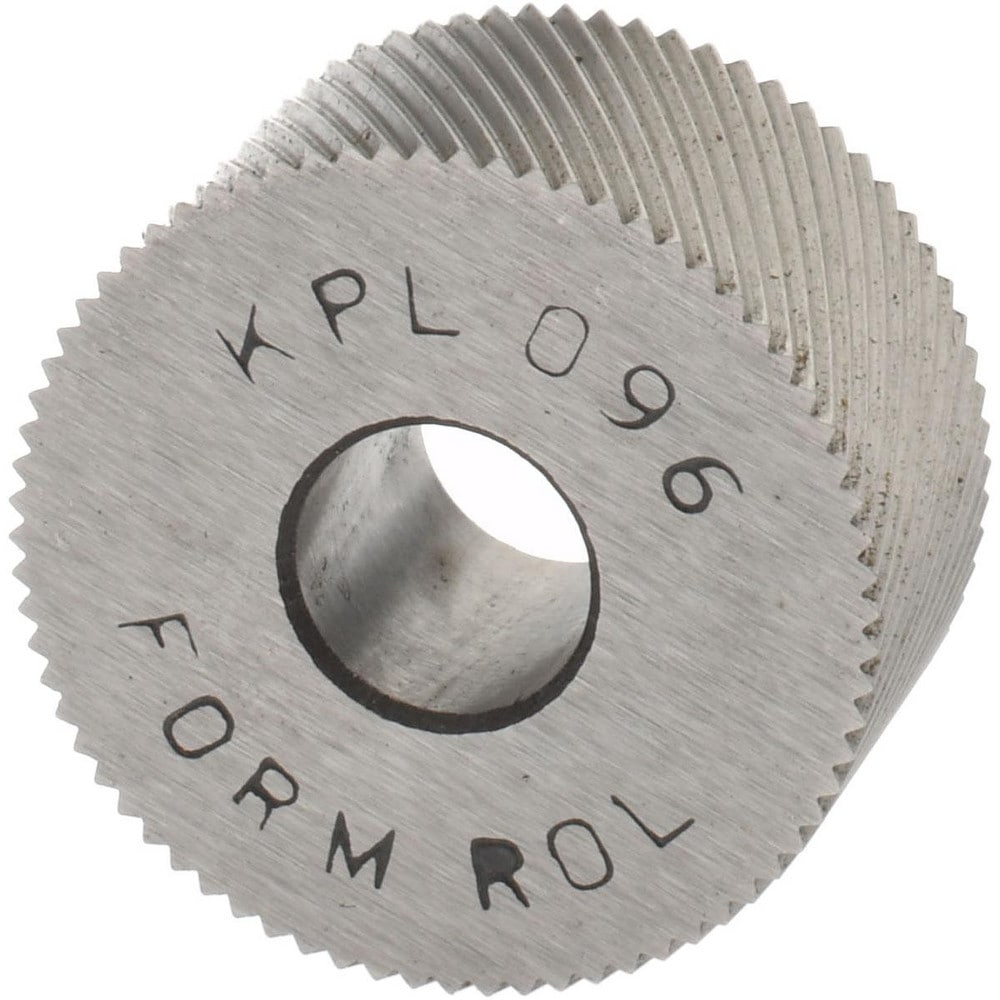 Made in USA KPL-096 Standard Knurl Wheel: 3/4" Dia, 80 ° Tooth Angle, Diagonal, High Speed Steel Image