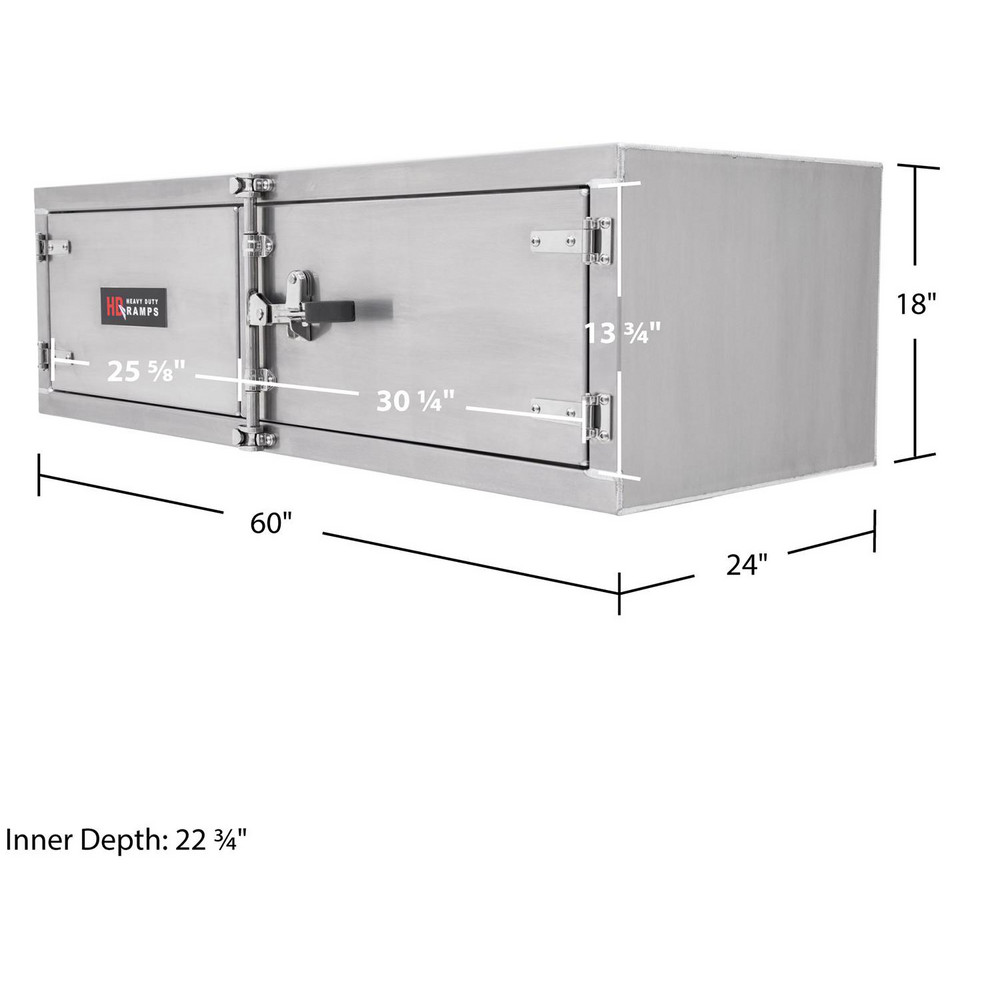 Tool Box Ramp Heavy Duty Ramps - Underbody Box Truck Tool Box: 60