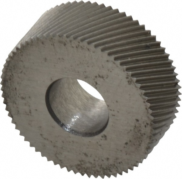 Made in USA EPRX450 Standard Knurl Wheel: 1/2" Dia, 70 ° Tooth Angle, 50 TPI, Diagonal, Cobalt Image