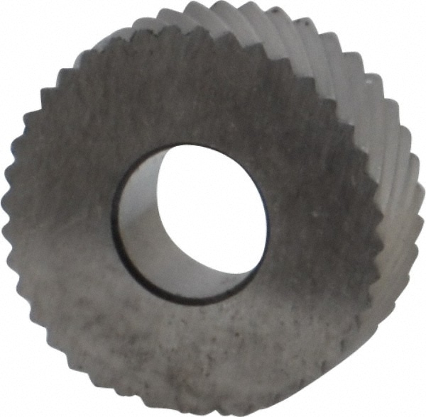 Made in USA EPLX230 Standard Knurl Wheel: 1/2" Dia, 90 ° Tooth Angle, 30 TPI, Diagonal, Cobalt Image