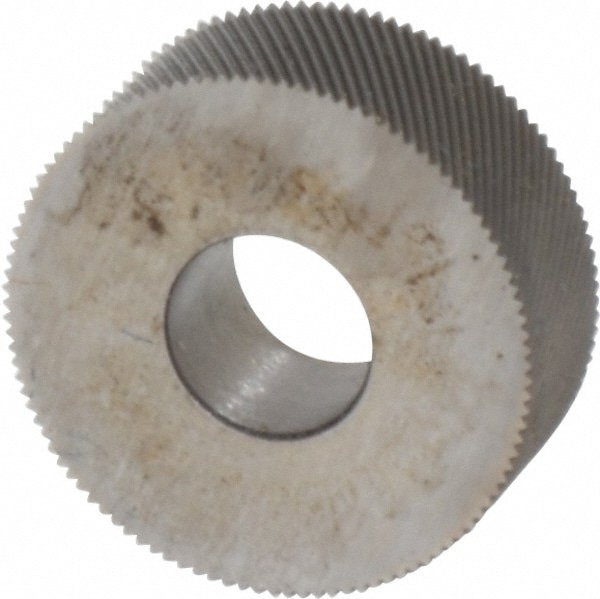 Made in USA EPLX480 Standard Knurl Wheel: 1/2" Dia, 70 ° Tooth Angle, 80 TPI, Diagonal, Cobalt Image