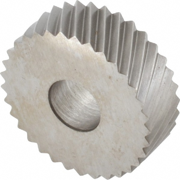 Made in USA KNLX216 Standard Knurl Wheel: 3/4" Dia, 90 ° Tooth Angle, 16 TPI, Diagonal, Cobalt Image