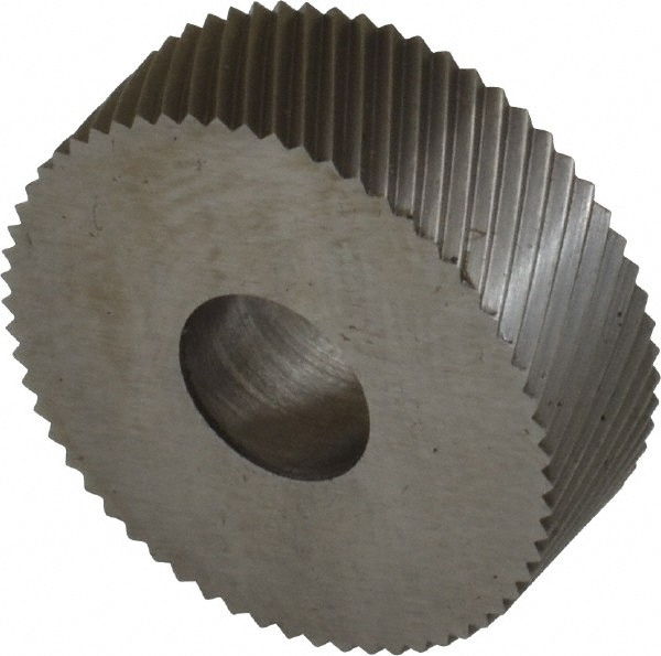 Made in USA KNLX230 Standard Knurl Wheel: 3/4" Dia, 90 ° Tooth Angle, 30 TPI, Diagonal, Cobalt Image