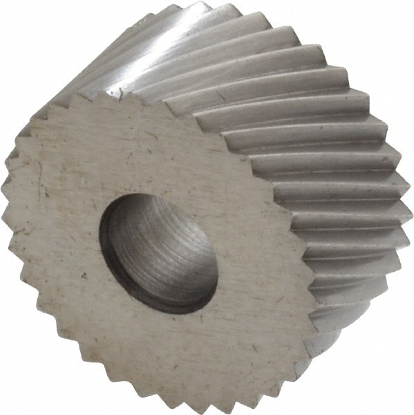 Made in USA KPRX216 Standard Knurl Wheel: 3/4" Dia, 90 ° Tooth Angle, 16 TPI, Diagonal, Cobalt Image