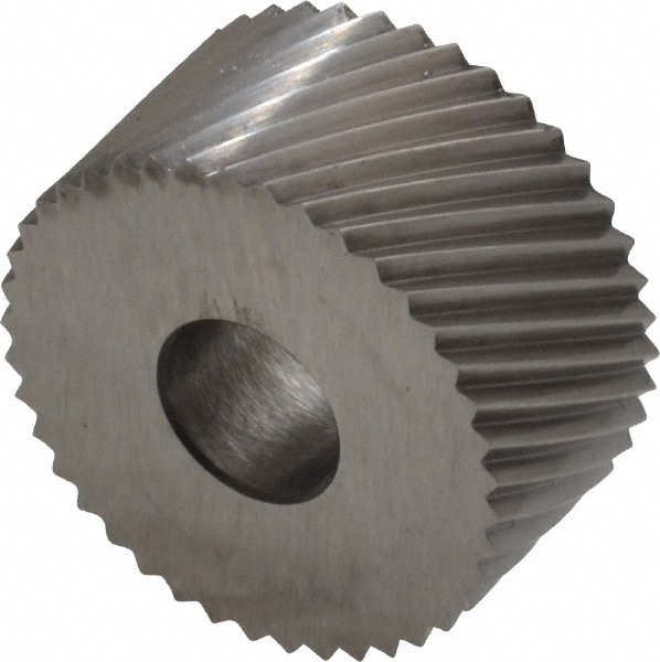 Made in USA KPRX220 Standard Knurl Wheel: 3/4" Dia, 90 ° Tooth Angle, 20 TPI, Diagonal, Cobalt Image