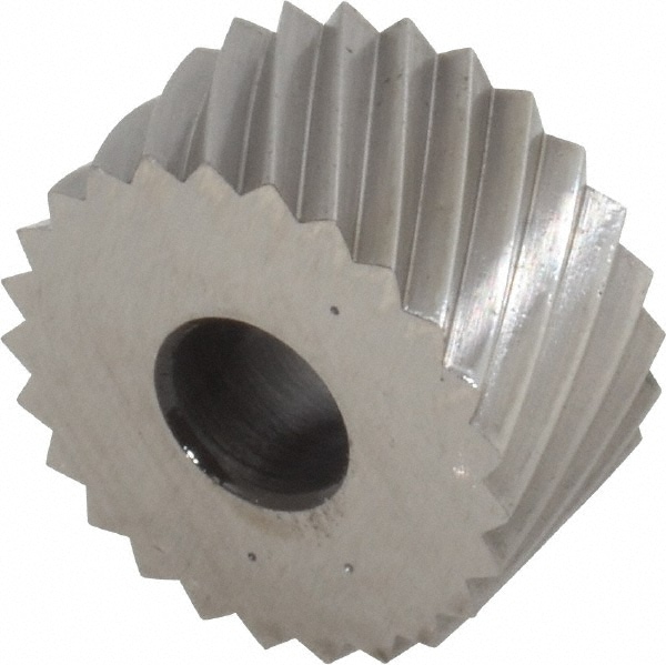 Made in USA KPLX212 Standard Knurl Wheel: 3/4" Dia, 90 ° Tooth Angle, 12 TPI, Diagonal, Cobalt Image