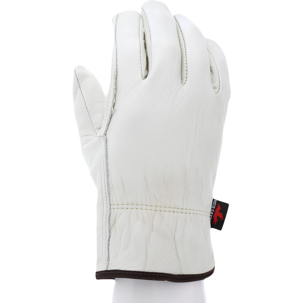 MCR Safety 1400XL Leather Gloves, Gray, XL, PR