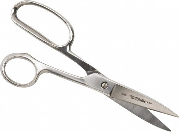 Heritage Cutlery 758LR Shears: 9" OAL, 3" LOC, Stainless Steel Blades 