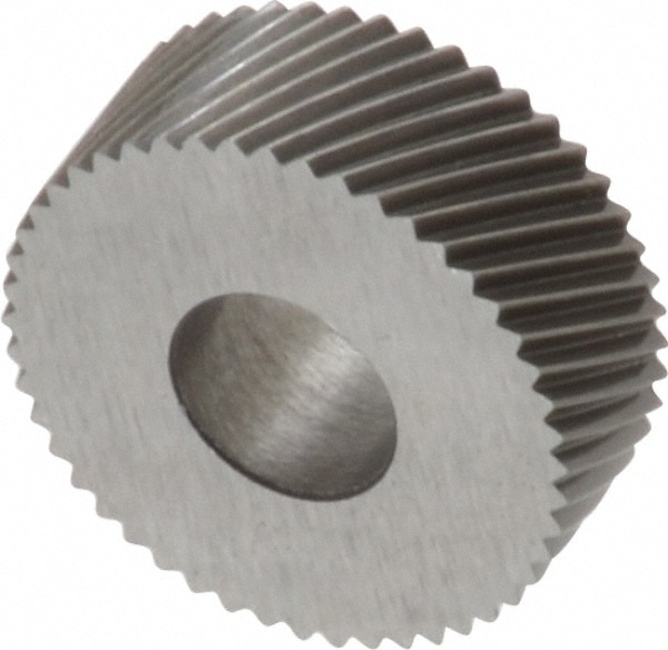 Made in USA EPRX096 Standard Knurl Wheel: 1/2" Dia, 80 ° Tooth Angle, Diagonal, Cobalt Image