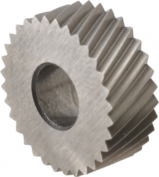 Made in USA EPLX064 Standard Knurl Wheel: 1/2" Dia, 80 ° Tooth Angle, Diagonal, Cobalt Image