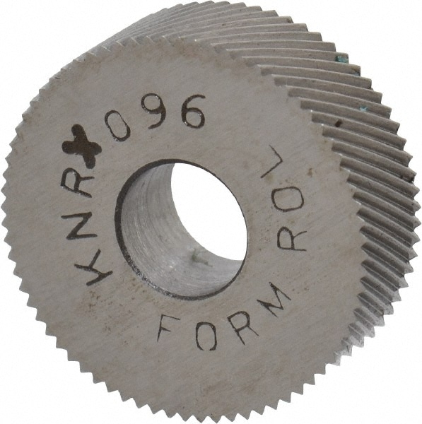 Made in USA KNRX096 Standard Knurl Wheel: 3/4" Dia, 80 ° Tooth Angle, Diagonal, Cobalt Image