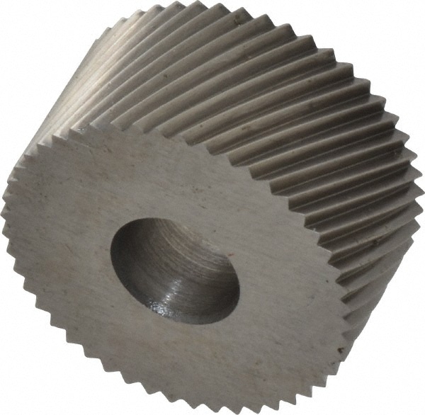 Made in USA KPRX064 Standard Knurl Wheel: 3/4" Dia, 80 ° Tooth Angle, Diagonal, Cobalt Image