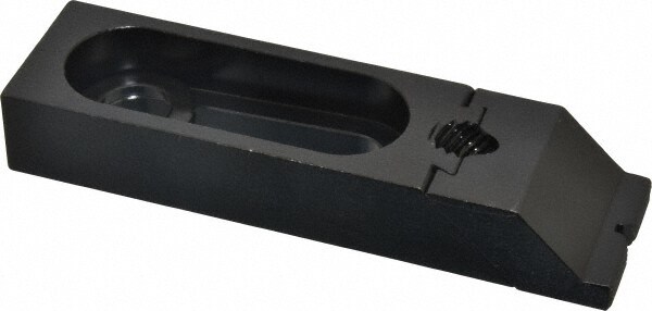5-5/16" OAL x 1-1/2" Overall Width, Low Grip Nose, Steel Manual Edge Clamp