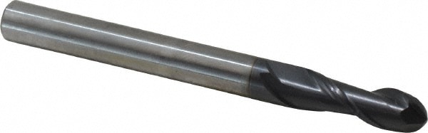 OSG HP421-2362-BN 6mm Diam, 19mm LOC, 2 Flute Solid Carbide Ball End Mill Image