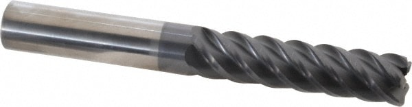 SGS 32687 Corner Radius End Mill: 5/8" Dia, 2-1/2" LOC, 0.06" Radius, 5 Flutes, Solid Carbide Image