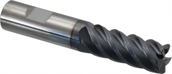 SGS 32580 Corner Radius End Mill: 5/8" Dia, 1-5/8" LOC, 0.03" Radius, 5 Flutes, Solid Carbide Image