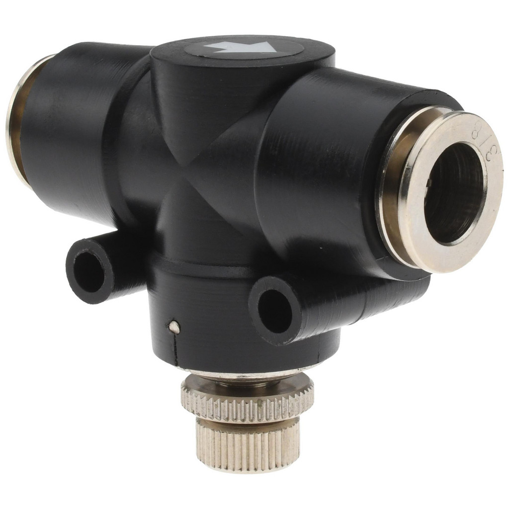 PRO-SOURCE - Air Flow Control Valve: In-Line, 3/8" Tube OD | MSC Direct