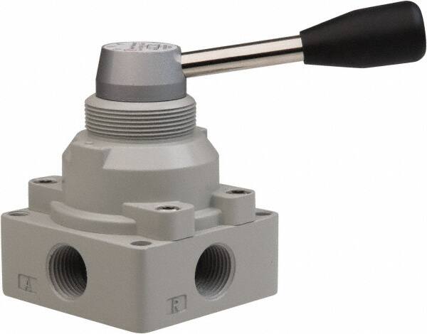 NC Foot Pedal Operated Air Control Valves 1/4 NPT 