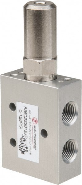 PRO-SOURCE - 5-Way & 2-Position Air Valve: Air Pilot & Spring Actuator -  78260411 - MSC Industrial Supply