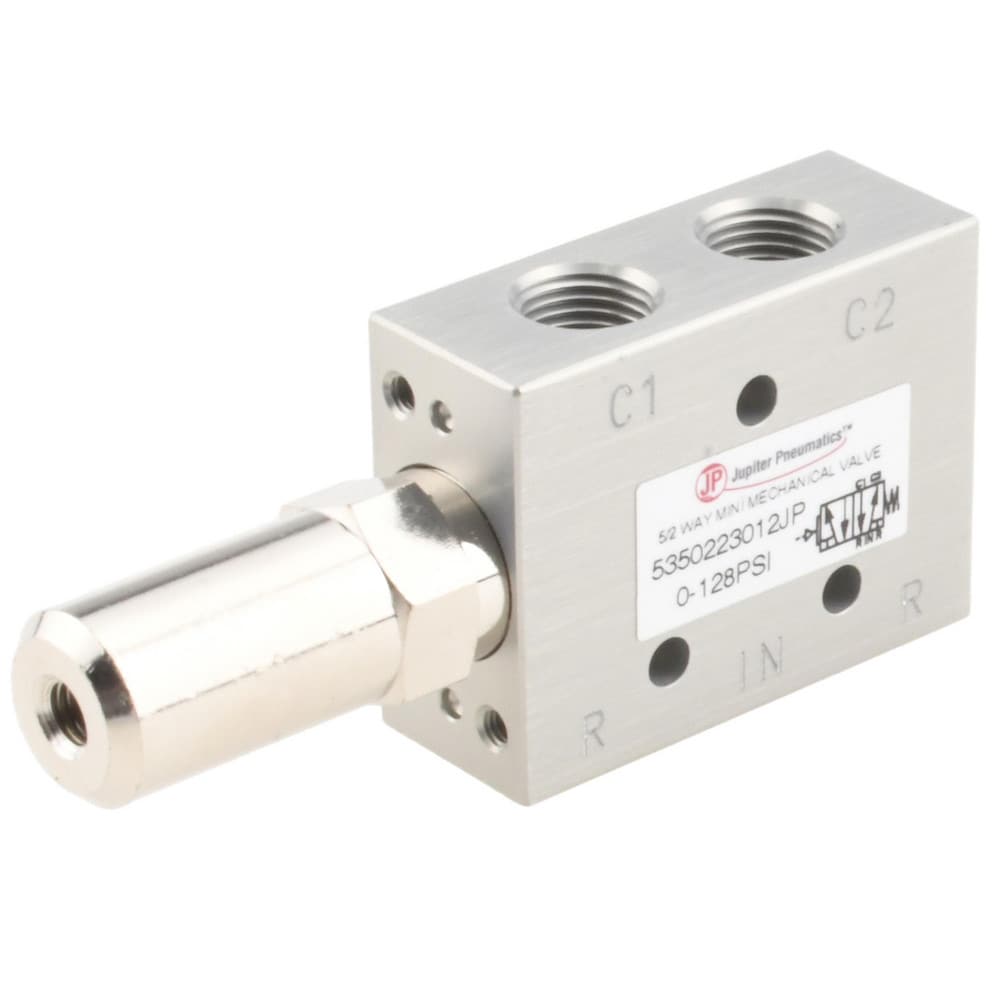 5-Way & 2-Position Air Valve: Air Pilot & Spring Actuator