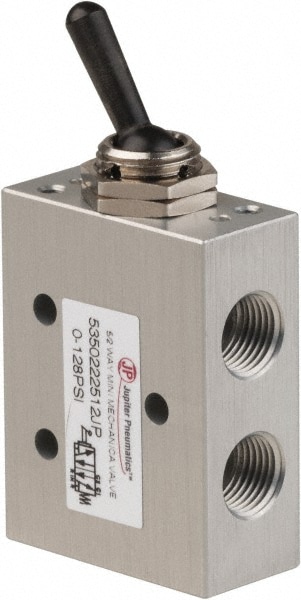 Nor-Cal Products CSVP-100-M Pneumatic Right Angle Valve & 950927-21 Valve  (6728)