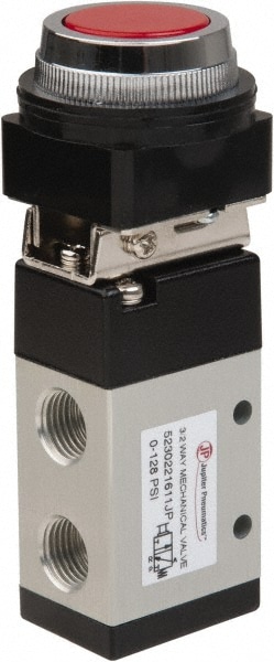 PRO-SOURCE 5230221611PRO Manually Operated Valve: Manual Mechanical, Flush Palm Button & Spring Actuated Image