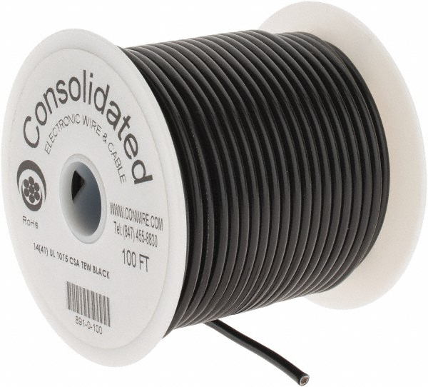 22 Gauge Stranded Hook-Up Wire Kit – 6 X 100ft Spools, Tinned Copper, PVC – Electronix Express