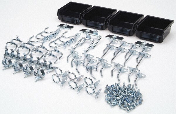 64 Piece, Pegboard Hook Set