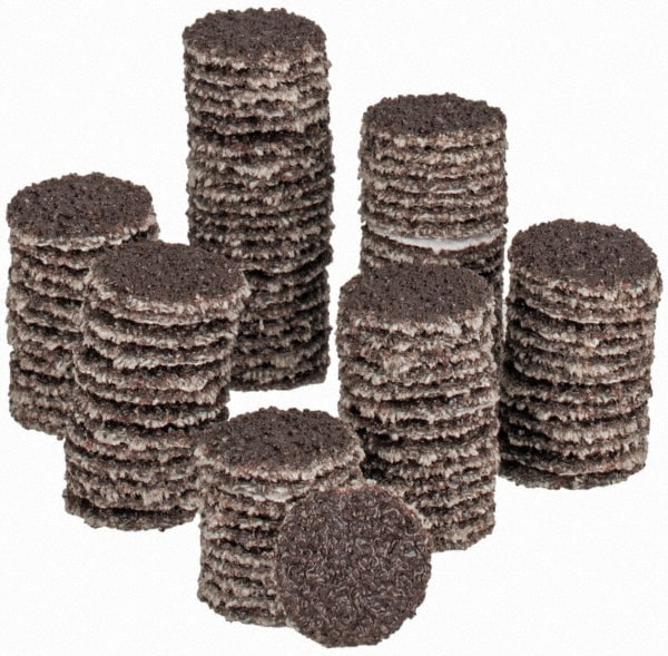 PSA Disc: 1/2" Disc Dia, 60 Grit, Aluminum Oxide