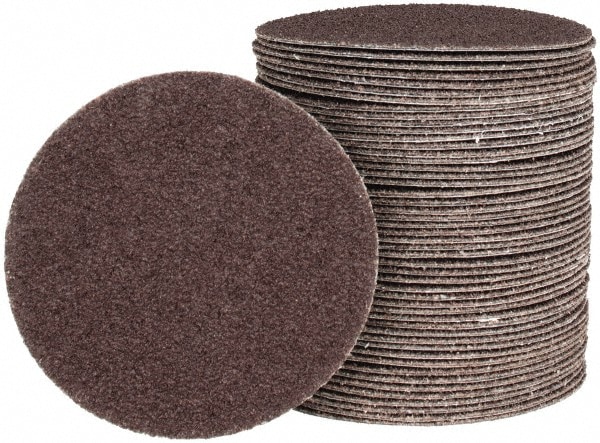 PSA Disc: 3" Disc Dia, 60 Grit, Aluminum Oxide