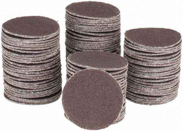 PSA Disc: 1" Disc Dia, 240 Grit, Aluminum Oxide