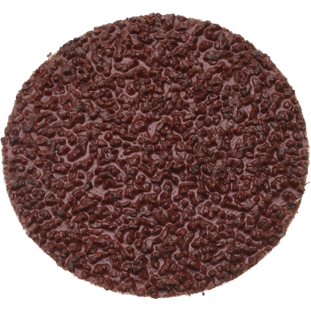 PSA Disc: 2" Disc Dia, 24 Grit, Aluminum Oxide