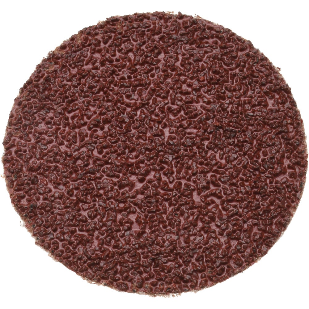 PSA Disc: 3" Disc Dia, 24 Grit, Aluminum Oxide