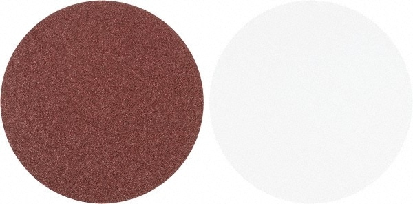 PSA Disc: 16" Disc Dia, 24 Grit, Aluminum Oxide