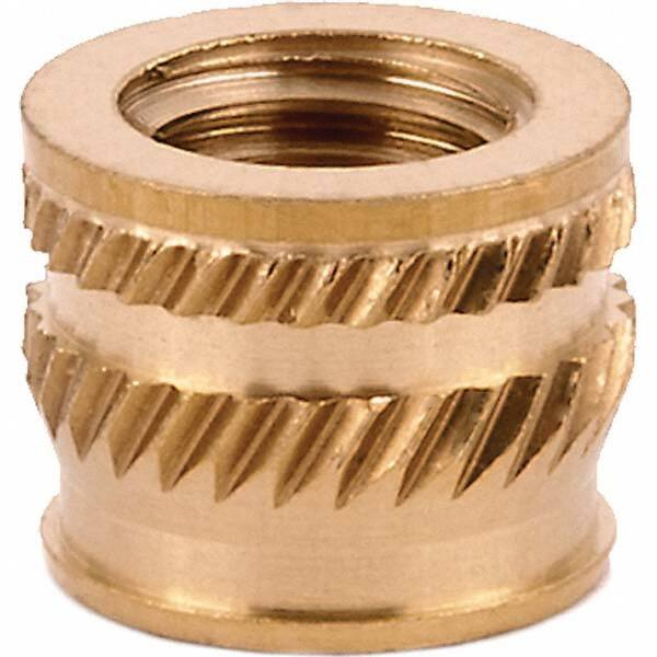Tapered Hole Threaded Inserts; Product Type: Single Vane ; System of Measurement: Metric ; Thread Size (mm): M6x1.0 ; Overall Length (Decimal Inch): 0.3000 ; Thread Size: M6x1.0 mm ; Insert Diameter (Decimal Inch): 0.3750