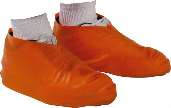 PRO-SAFE KM-BC-RBR-XL Boot Cover: Chemical-Resistant, Latex, Orange Image