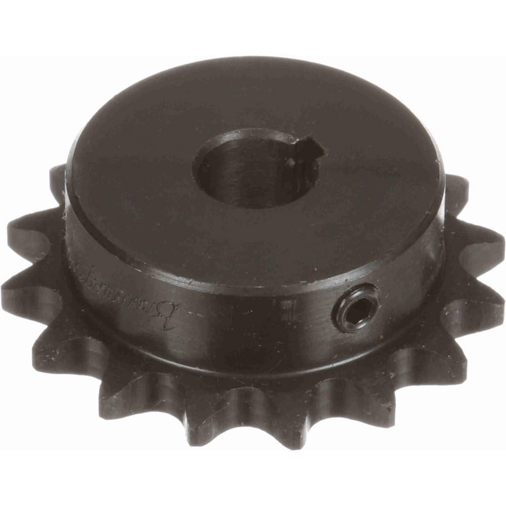 Browning H4016X5/8 Finished Bore Sprocket: 16 Teeth, 1/2" Pitch, 5/8" Bore Dia, 2.078" Hub Dia Image