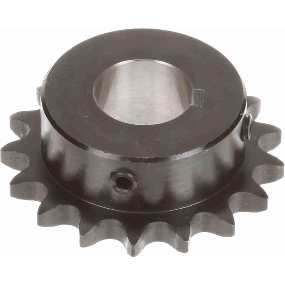 Browning H4017X1 Finished Bore Sprocket: 17 Teeth, 1/2" Pitch, 1" Bore Dia, 2.203" Hub Dia Image